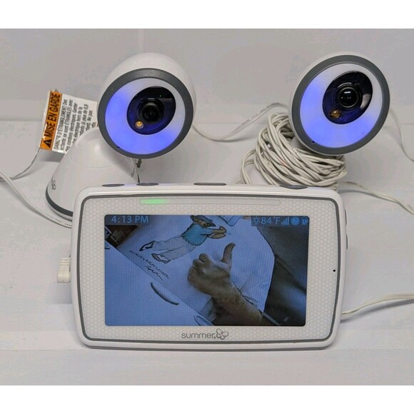 Summer Infant Baby Pixel 5.0 Inch Touch Screen Color Video Monitor & 2 Cameras